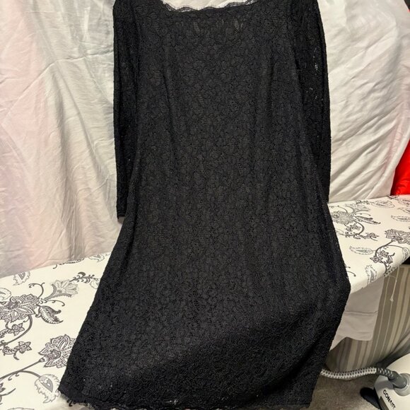 Adrianna Papell Black Lace Dress - Picture 8 of 8